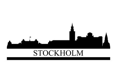 Stockholm skyline