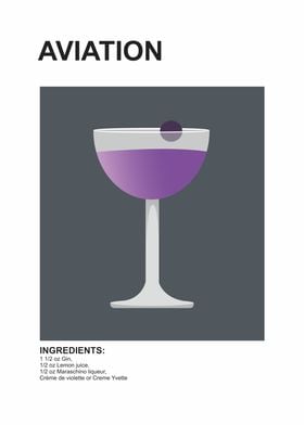 aviation cocktail guide