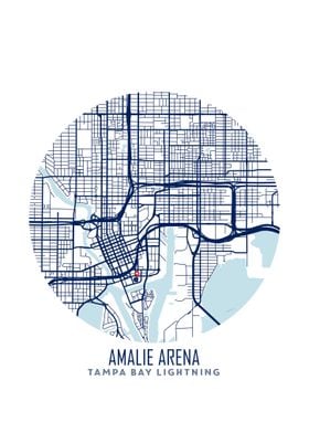 Amalie Arena Map