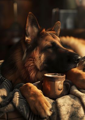 German Shepherd Coffee