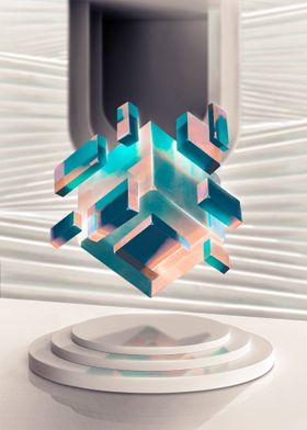 Magic geometric cube