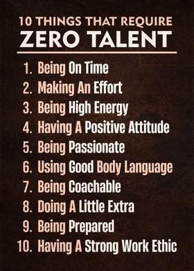 Require Zero Talent rusty