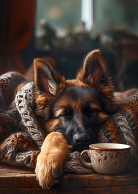 German Shepherd Coffee