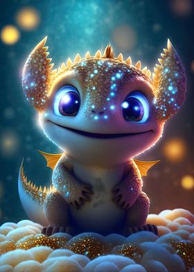 Baby Dragon Neon