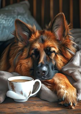 German Shepherd Coffee