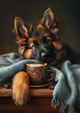 German Shepherd Coffee