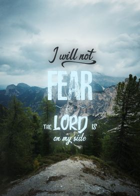 i will not fear