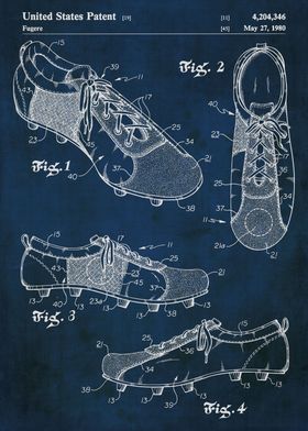 Soccer boots patent