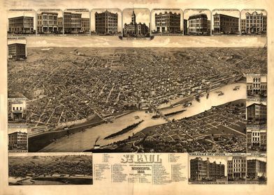 St Paul Minnesota 1883
