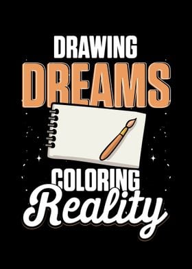 Drawing Dreams Coloring