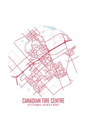 Canadian Tire Centre Map