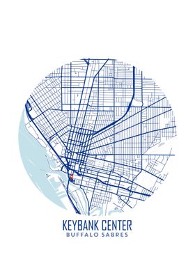 KeyBank Center Map