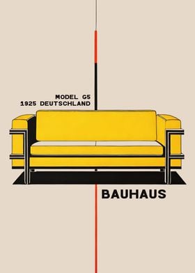 Model G5 Bauhaus Poster