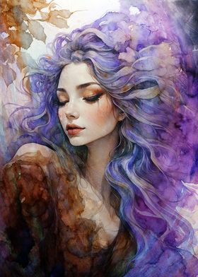 Purple Haired Goddess