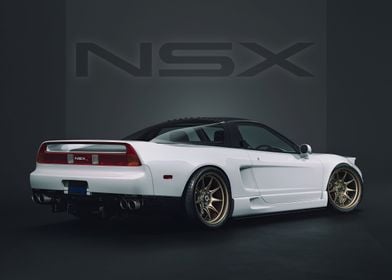 Honda NSX NA1 Rear View