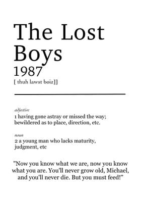 The lost
