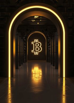 Dark Gold Bitcoin