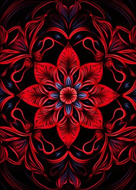 Red Mandala