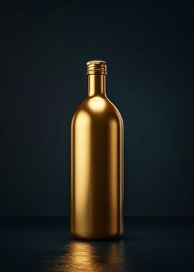 Dark Gold Bottle