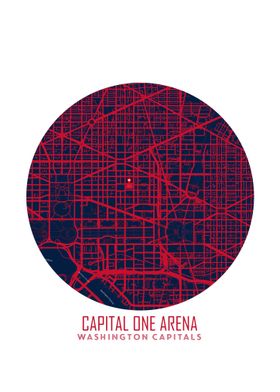 Capital One Arena Map