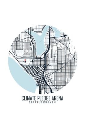 Climate Pledge Arena Map