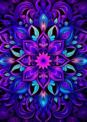 Purple Mandala