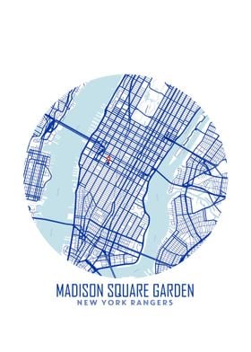 Madison Square Garden Map