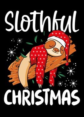 Slothful christmas