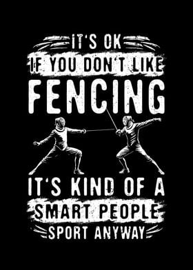 Fencing Sport Smart People
