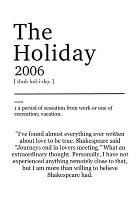 The Holiday