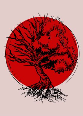 Zen Circle Tree