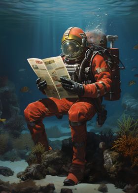Scuba Diving Posters Online - Shop Unique Metal Prints, Pictures, Paintings
