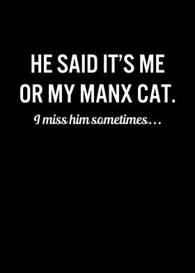 Funny Cats My Manx Cat