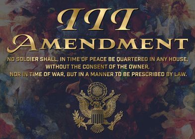 Amendment III