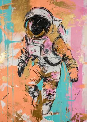 Abstract Astronaut 