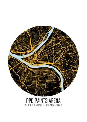 PPG Paints Arena Map