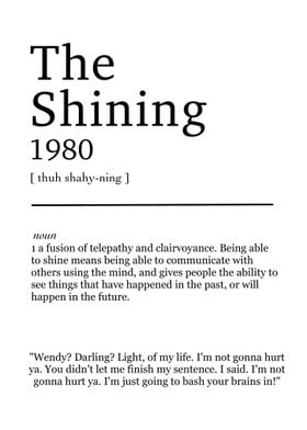 The shining