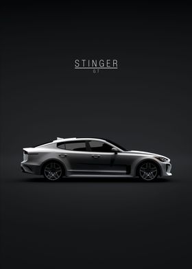 Kia Stinger GT 2022 White