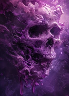 Purple Skull Cloud