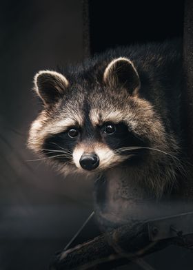cute animal raccoon
