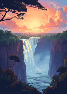 Dreamy Victoria Falls