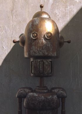 Cartoon robot