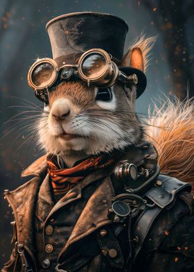 Steampunk Squirrel
