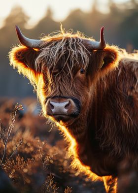 Highland cow photo