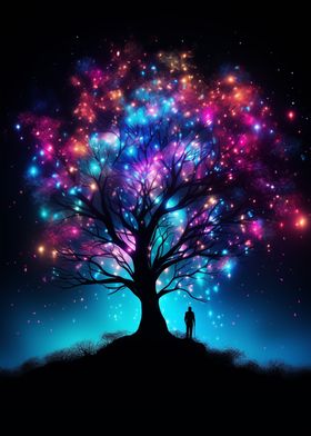 Cosmic Ethereal Tree 