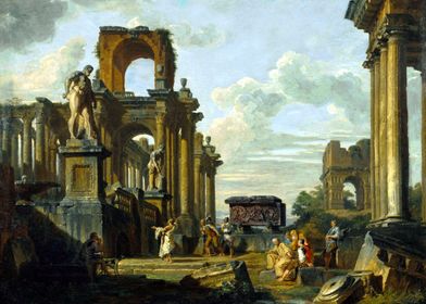 Capriccio of Ancient Rome