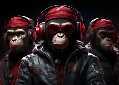 Biker monkey crew