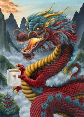 Zhulong Coffee Dragon