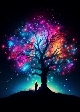 Glowing Tree of Life