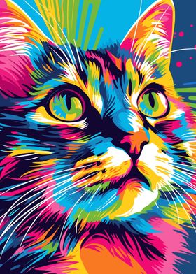 Cat Popart